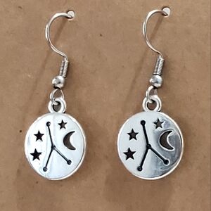 Cancer Constellation Charm Earrings